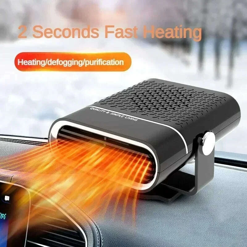 KIMLUD, 4in1 Car Heater Fan 12V/24V 150W Car Heater Electric Cooling Heating Auto Windshield Defroster Defogging Demister Webasto, KIMLUD Womens Clothes
