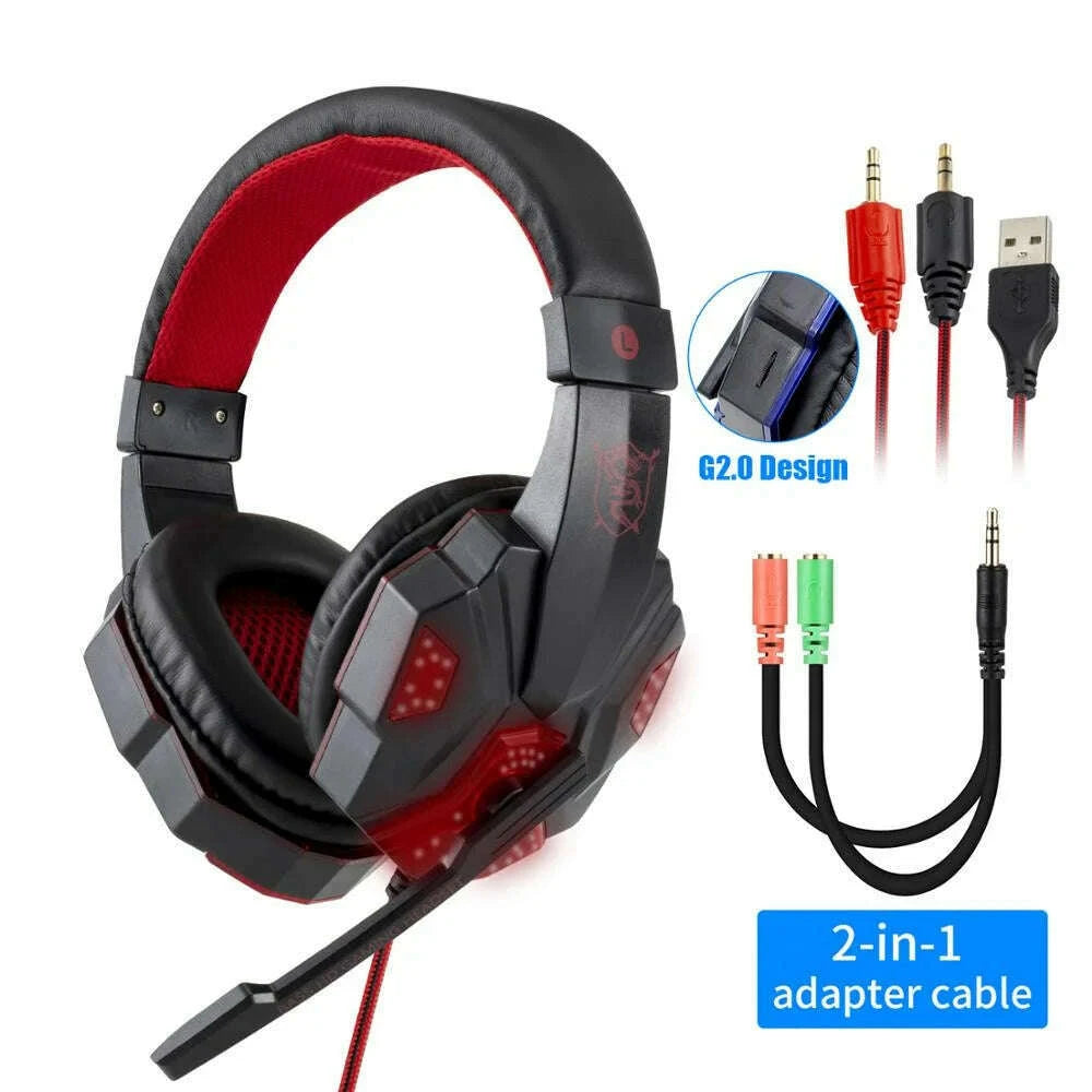 professional-led-light-wired-gaming-headphones-with-microphone-for-computer-ps4-ps5-xbox-bass-stereo-pc-gaming-headset-giftskimlud-womens-fashion-34628414