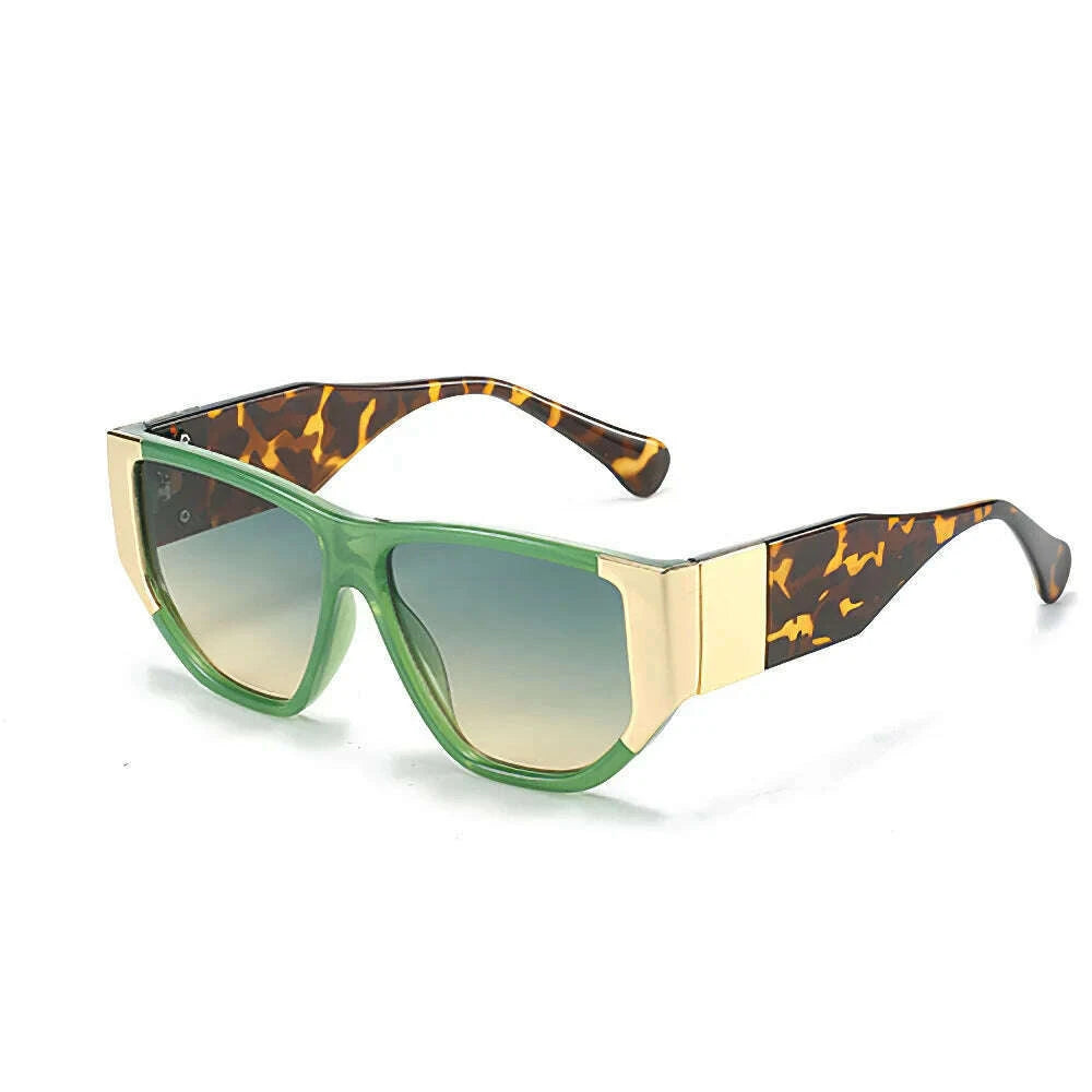 KIMLUD, 2025 New Fashionable Colorful Women Sunglasses Decorated Gradient Lenses Trendy Accessories for Women and Men Sunglasses, KIMLUD Womens Clothes