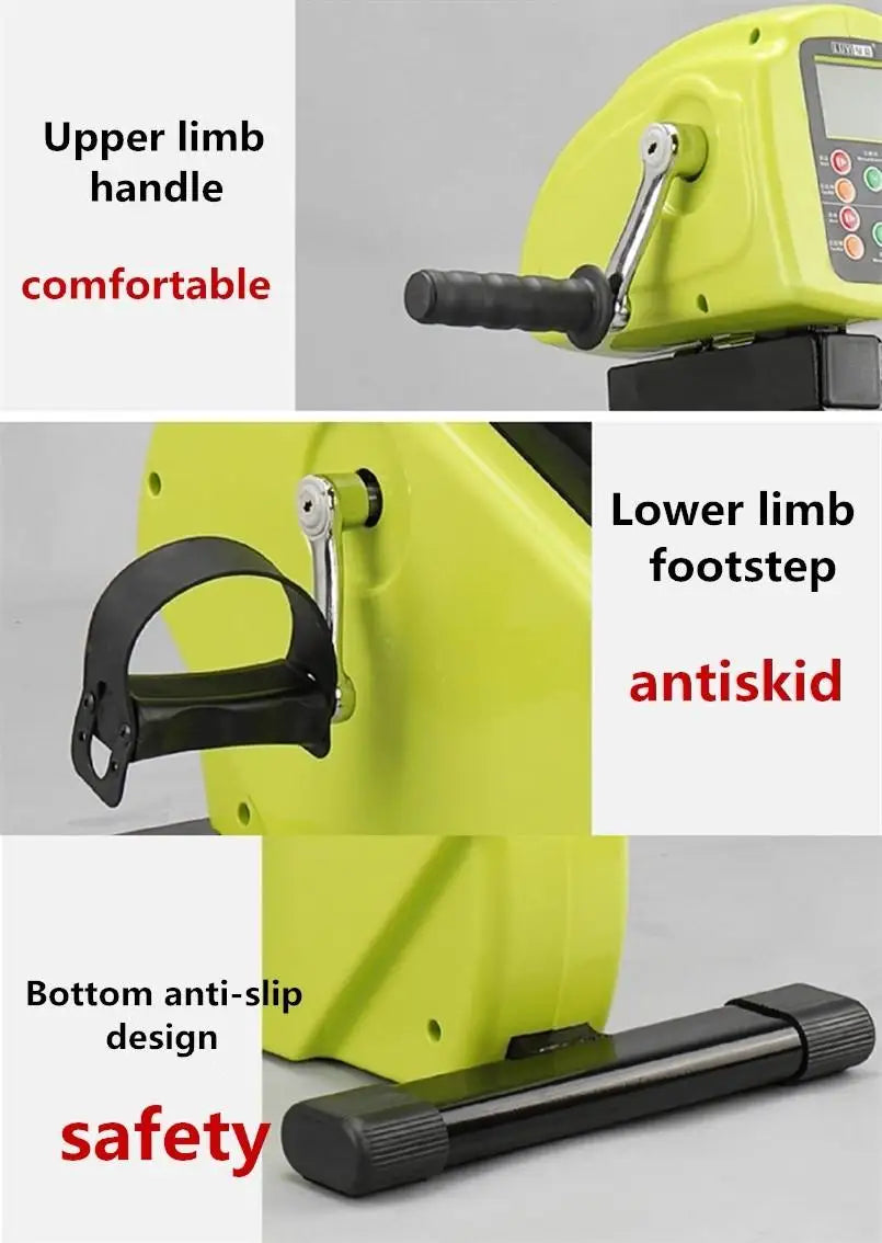 New Electronic physical Therapy Rehab Arm and Leg Pedal bike Pedal trainer exercise Rehabilitation equipment