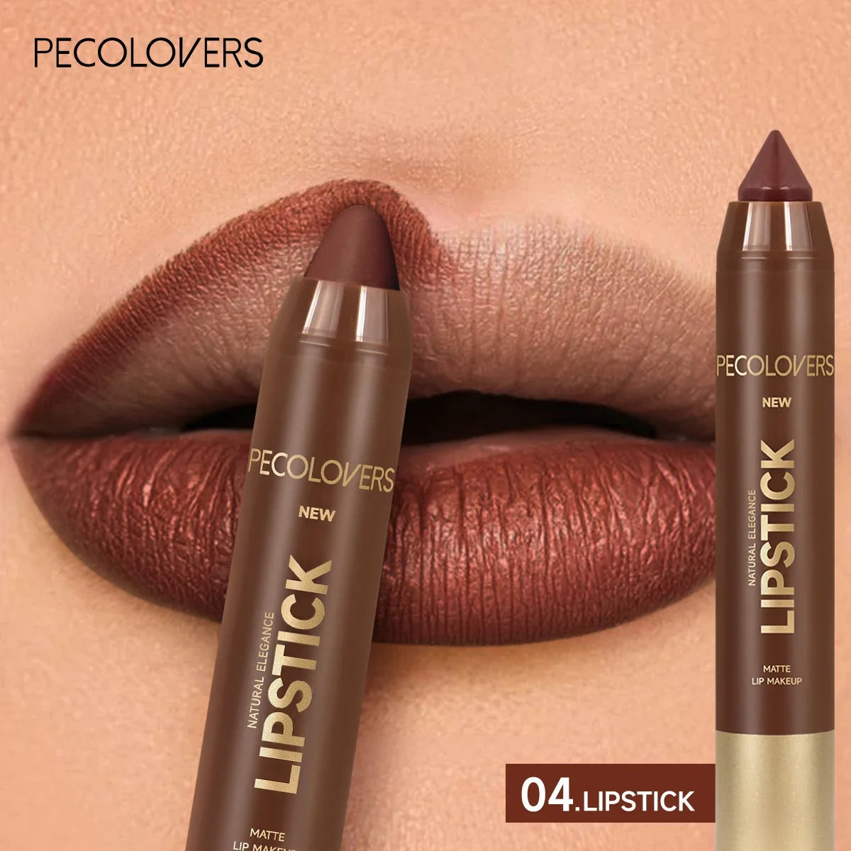 Matte Lipstick Waterproof Velvet — Multicolor | KIMLUD