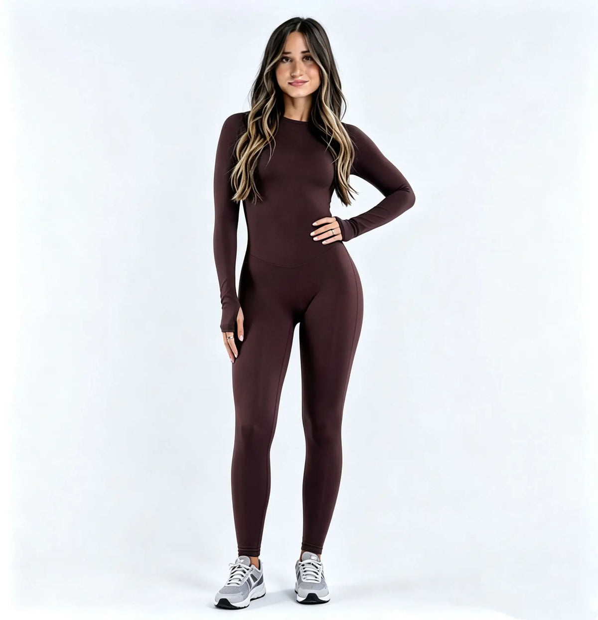 Sports Overall Bodysuit – Seamless – Nylon Elastane | KIMLUD