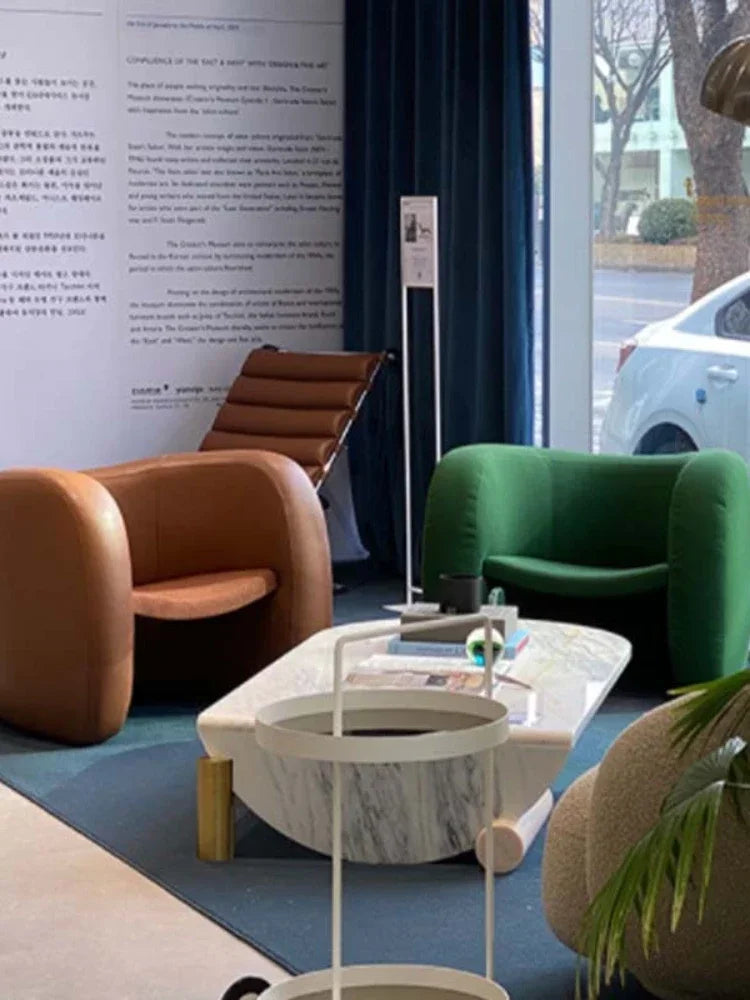 Nordic Home Sofa for Living Room - Creative Simple Design Leisure Couch Comfortable Furniture