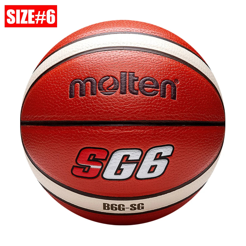 PU Basketball Official Size 7 6 5 — Orange | KIMLUD
