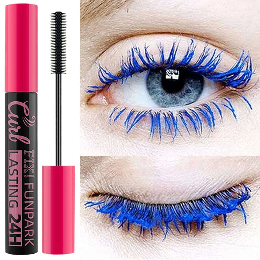 9-color-mascara-thick-curl-waterproof-natural-eyelash-long-lasting-blue-white-green-pink-black-eye-makeup-korean-cosmeticskimludkimlud-35559099