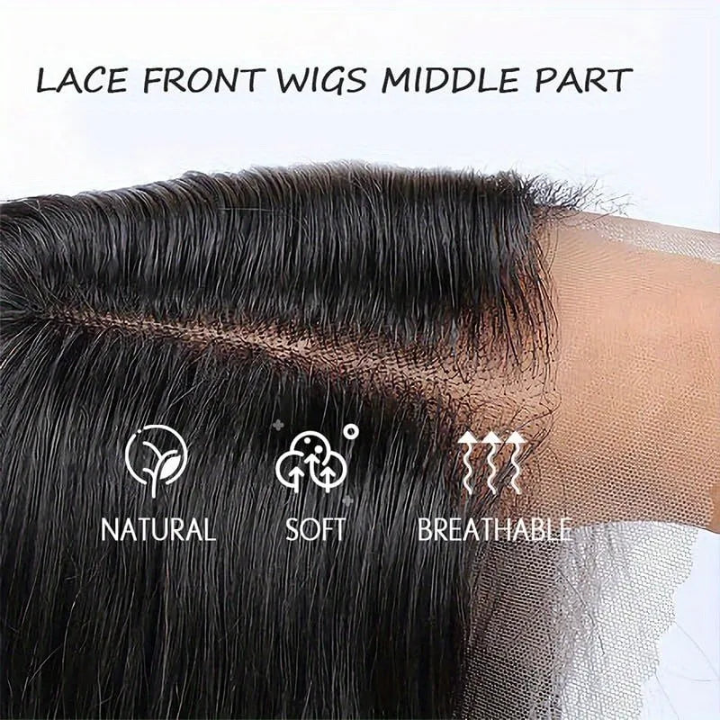 Body Wave Lace Front Glueless Wig — Transparent | KIMLUD