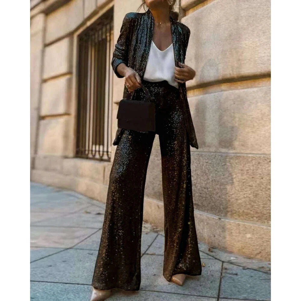 all-over-sequins-long-sleeve-coat-top-wide-leg-pants-set-for-women-korean-style-femme-tow-pieces-set-elegant-wearkimlud-womens-clothes-35075903