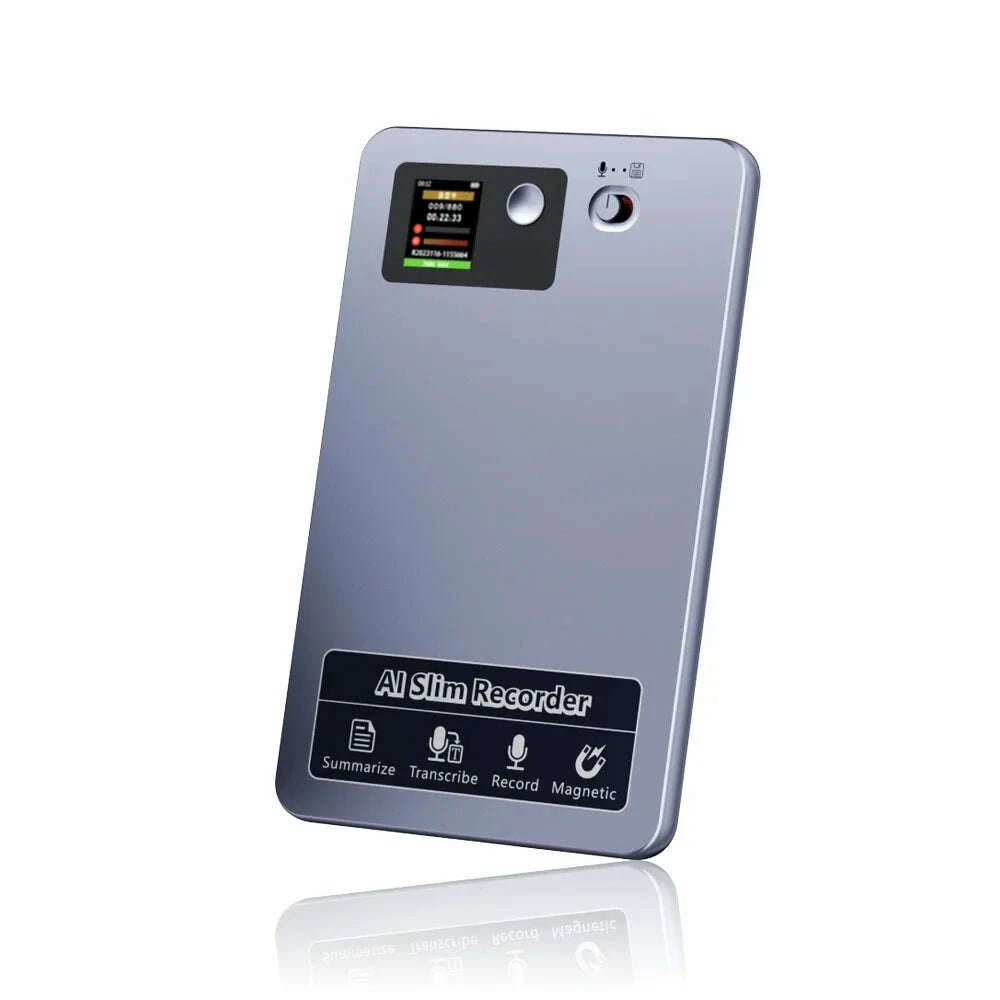 KIMLUD, 118 Languages 64GB Memory Audio Recorder 400ma Lectures Meeting AI Voice Recorder Device for Magnetic Attachment iPhone, KIMLUD Womens Clothes