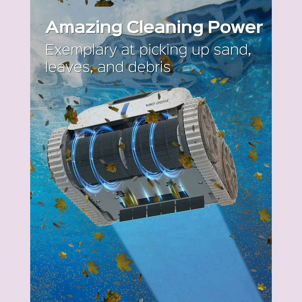 automatic-swimming-pool-robot-cleaner-without-wire-3312pro-battery-9200mah-app-route-planning-select-cleaning-mode-self-beachingkimlud-womens-fashion-34607877