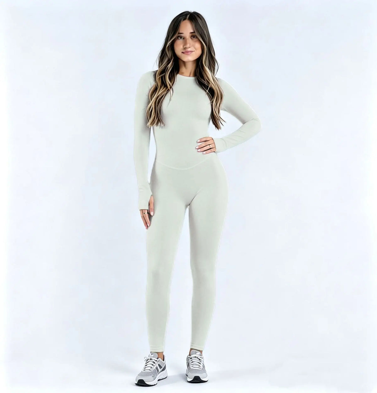 Sports Overall Bodysuit – Seamless – Nylon Elastane | KIMLUD