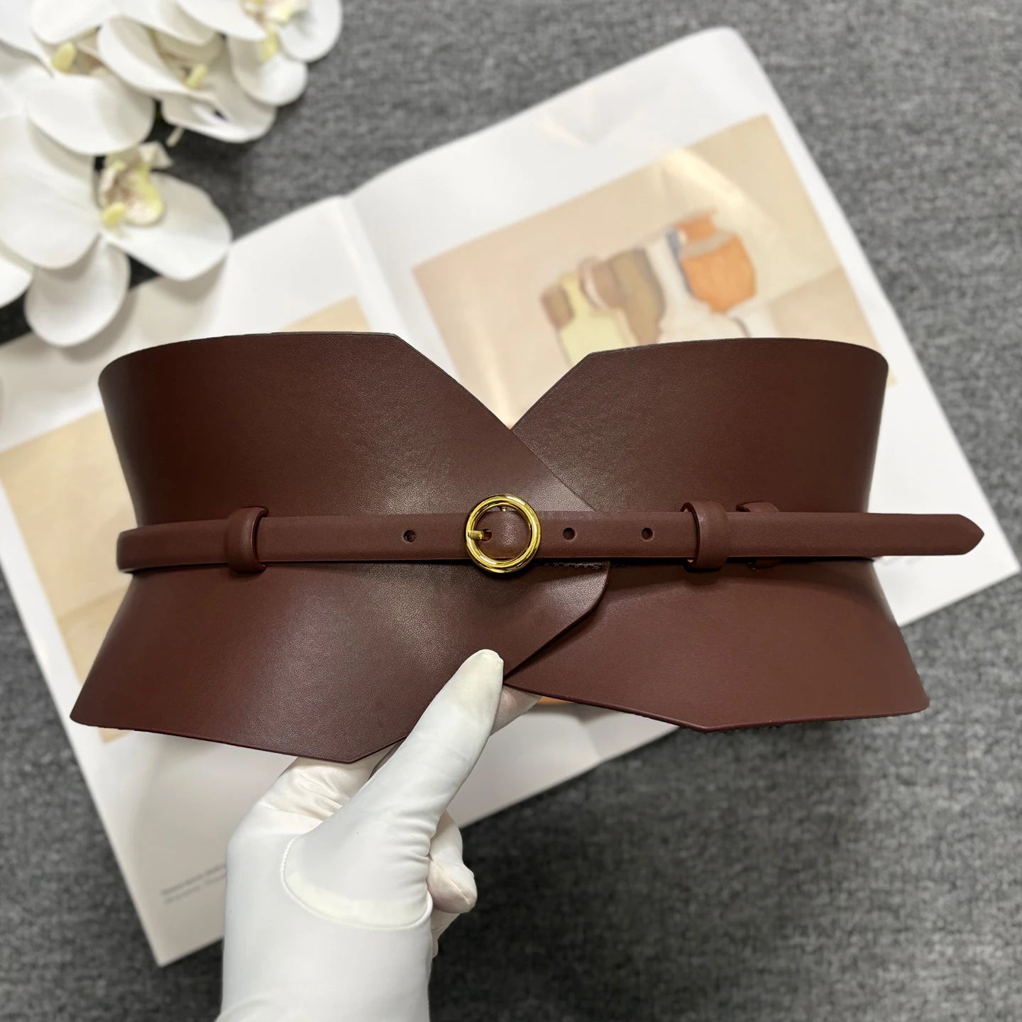 Belt - Slimming Dual Use - Split Leather | KIMLUD