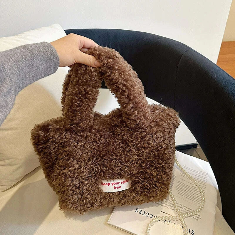 korean-style-winter-bag-soft-fluffy-handbag-womens-bag-khaki-plush-crossbody-bag-versatile-bolsas-feminina-warm-lamb-wool-toteskimludkimlud-35556263