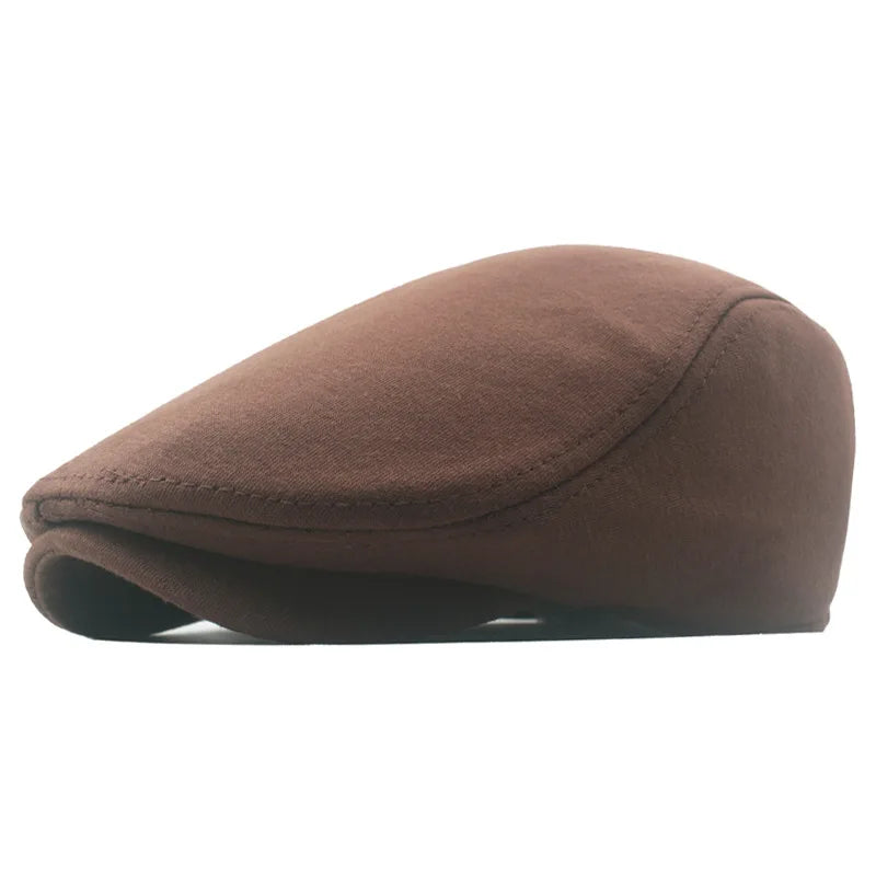 Men's Flat Hat Ivy Gatsby Newsboy Winter Spring Autumn Driving Cabbie Hunting Cap