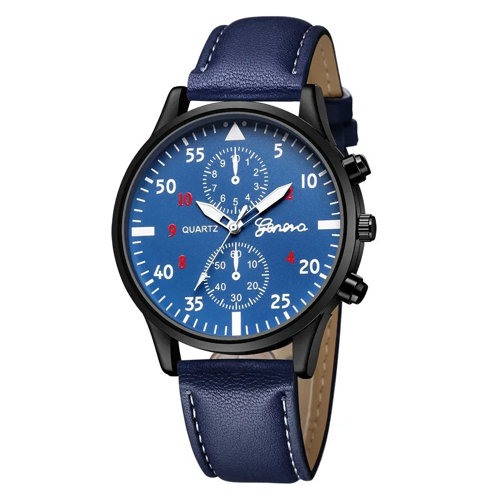 Top Brand Luxury Men's Watch Fashion Watch For Men Watch Sport Watches Leather Casual Wristwatch Reloj Hombre erkek kol saati