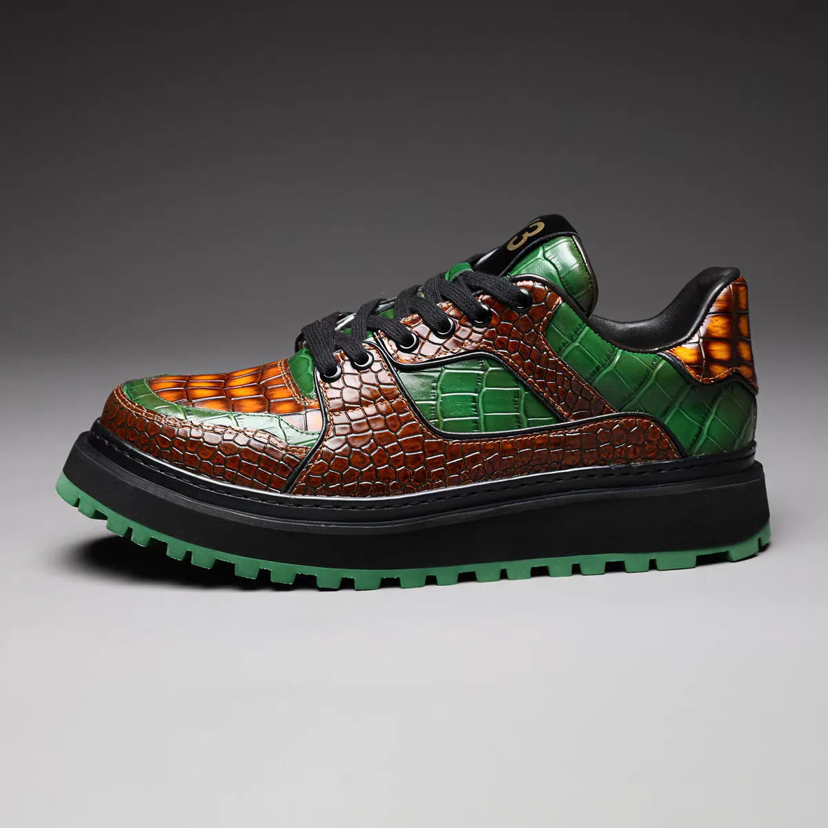 Men's Casual Shoes – Height Increasing Platform – Calf Leather | KIMLUD