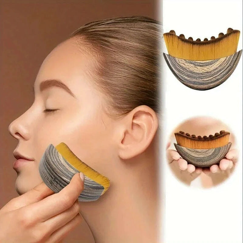 1pc-lymphatic-drainage-brush-for-face-body-ergonomic-massager-tool-fits-skin-contours-detox-relaxationkimludkimlud-35559116