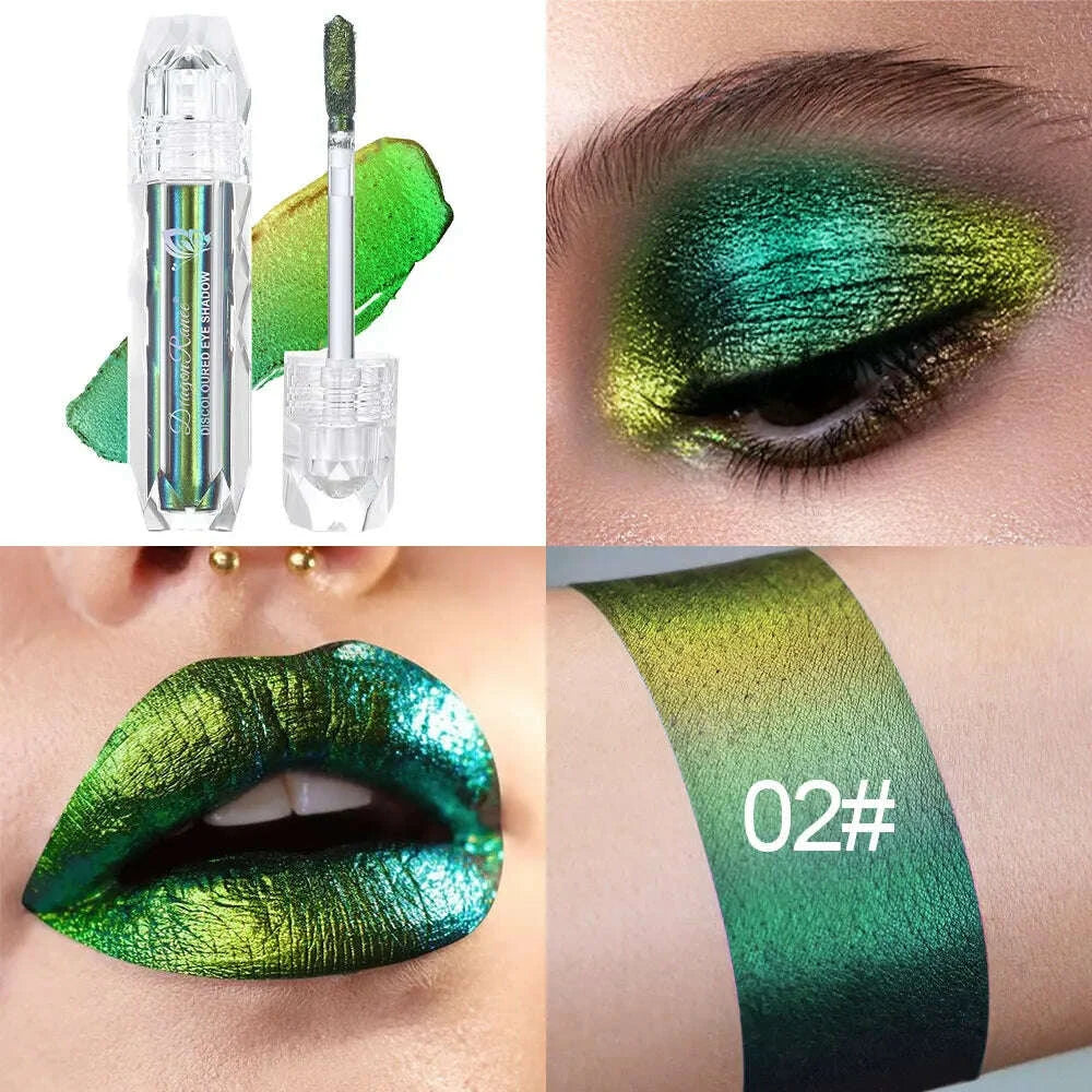 KIMLUD, Chameleon Metal Lip Gloss Liquid Lipstick Brightening Long-Lasting Lip Gloss Multi-Color Long-Lasting Moisturizing Non-Stick Cup, KIMLUD Womens Clothes