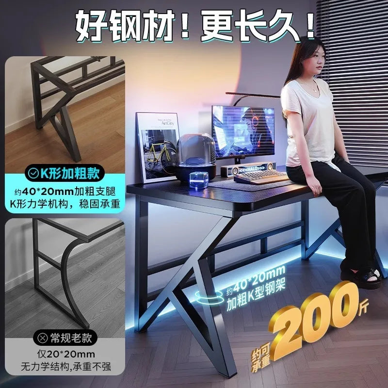 Desktop computer table Home use gaming table Bedroom table Simple desk Study Student desk