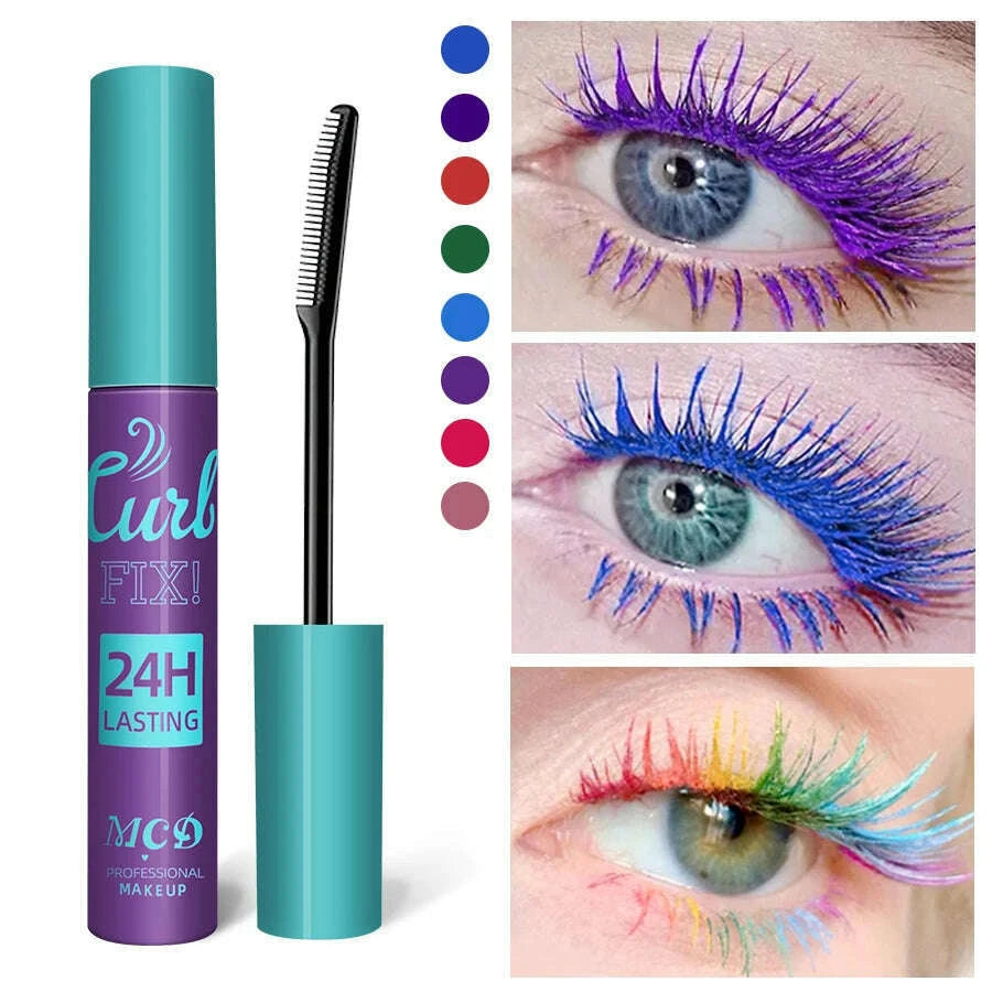 colorful-slender-mascara-waterproof-fast-drying-curling-eyelashes-multicolor-lashes-makeup-long-lasting-blue-green-cosmetic-kimlud-kimlud-33917833