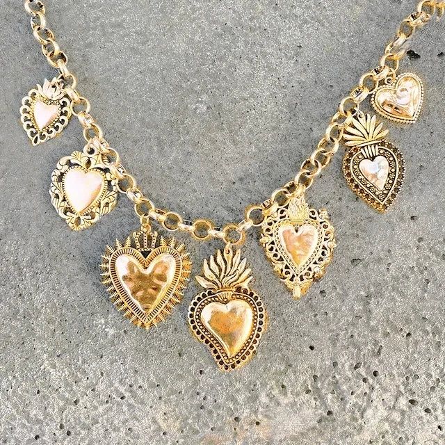 Pearl Multi-Layer Statement Necklace — Ivory | KIMLUD