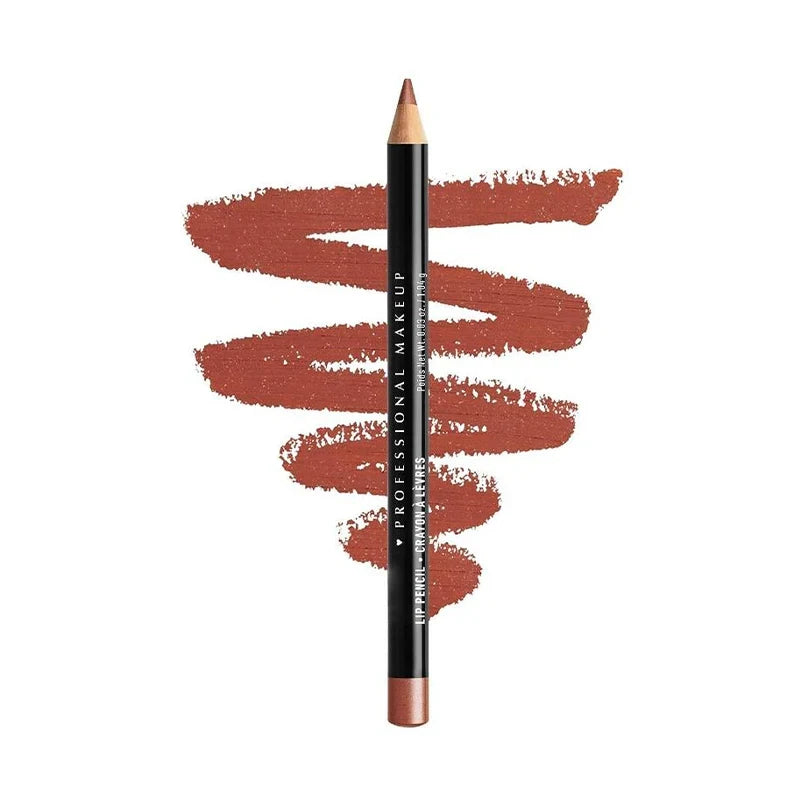 Matte Lip Pencil Slim Long Lasting Waterproof Plumping Lip Liner for Precise Definition — Brown | KIMLUD