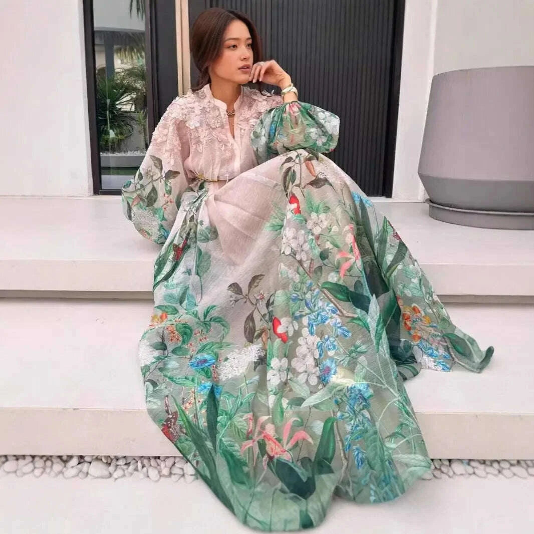 heavy-embellied-floral-print-maxi-dr-court-sle-lantern-sve-midi-waist-spring-autumn-ladies-holiday-drkimludkimlud-35578264