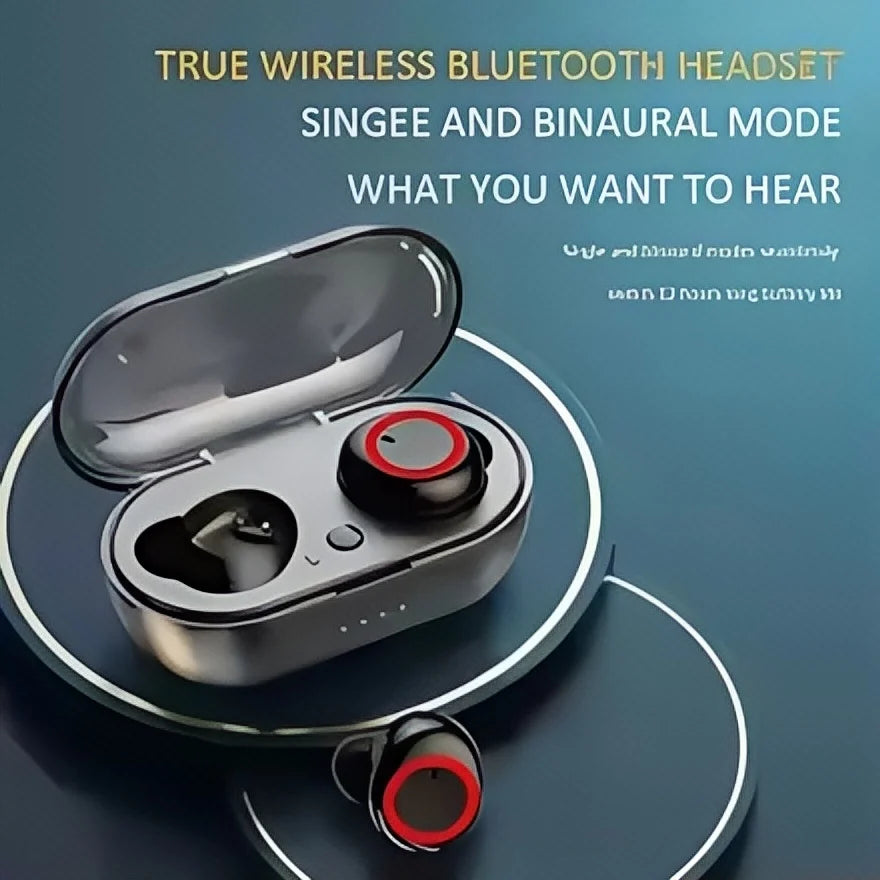 TWS Wireless Bluetooth 5.0 Earphones Touch Control 9D Stereo Headset with Mic Sport Earphones Waterproof Earbuds LED Display