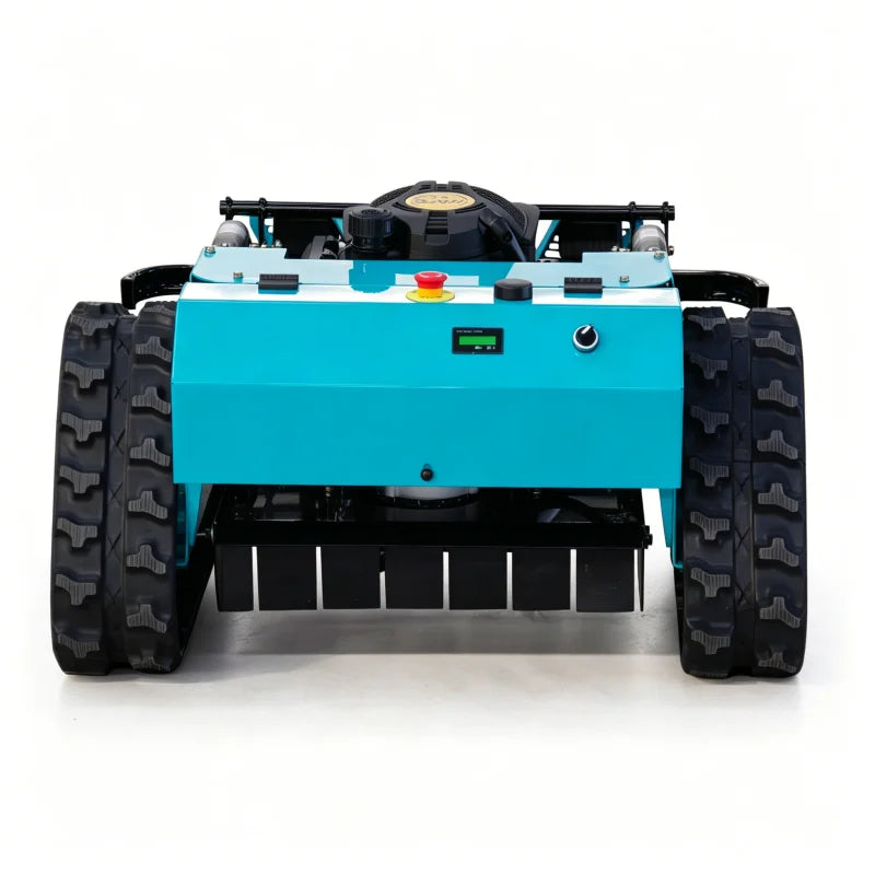 Remote-Control Lawn Mower High Torque 4-Stroke — Black | KIMLUD