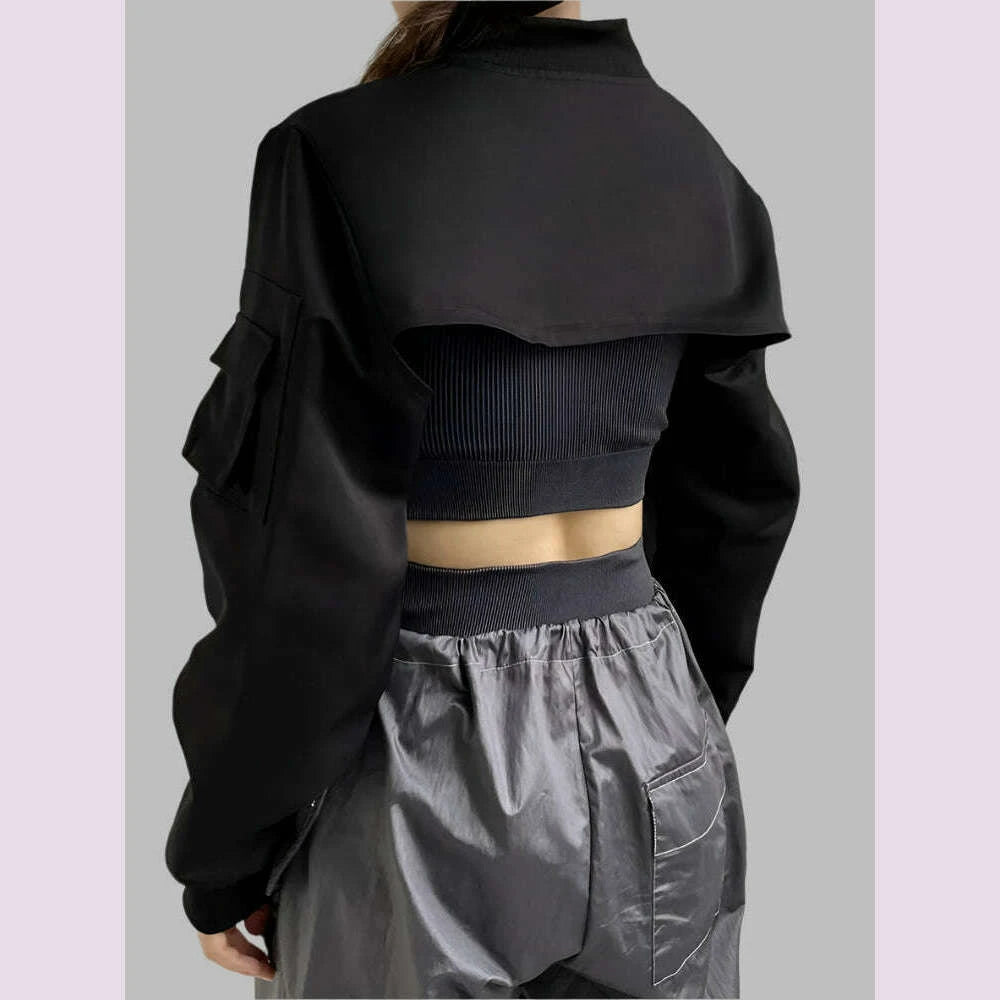 showmirror-super-short-black-jacket-zipper-long-sleeve-harajuku-cropped-tshirt-gothic-techwear-fashion-korean-tee-punk-streetkimlud-womens-fashion-34602641