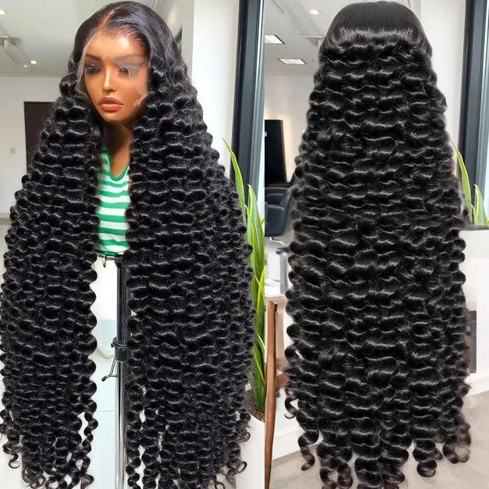 Lace Front Wig – HD Lace Water Wave – Swiss Lace | KIMLUD