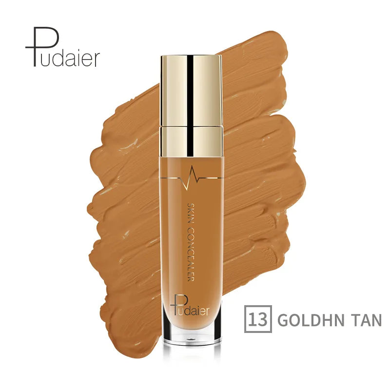 Pudaier Make-up Concealer 22Color Liquid Concealer Perfect Cover Pore Dark Circles Oil-control Waterproof Liquid Face Foundation