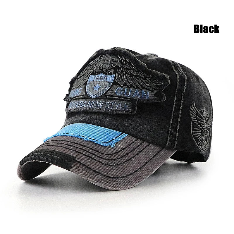 Various Sizes Suitable For Different Family Members Parent-Child Letter Pattern Patch Embroidery Cotton Adjustable Baseball Cap