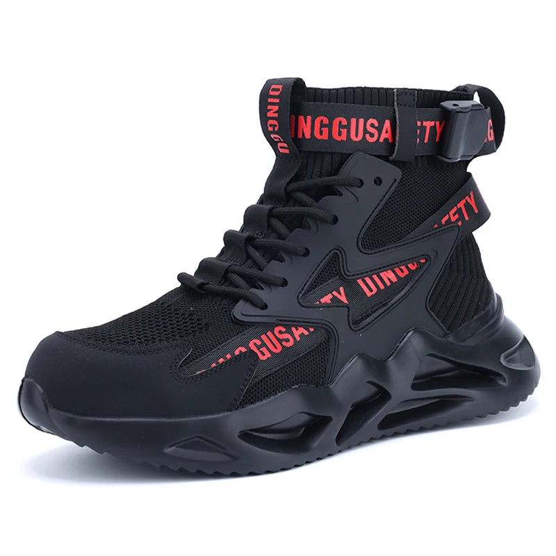 Work Safety Boots – Steel Toe Cap – Fabric Upper – Men | KIMLUD