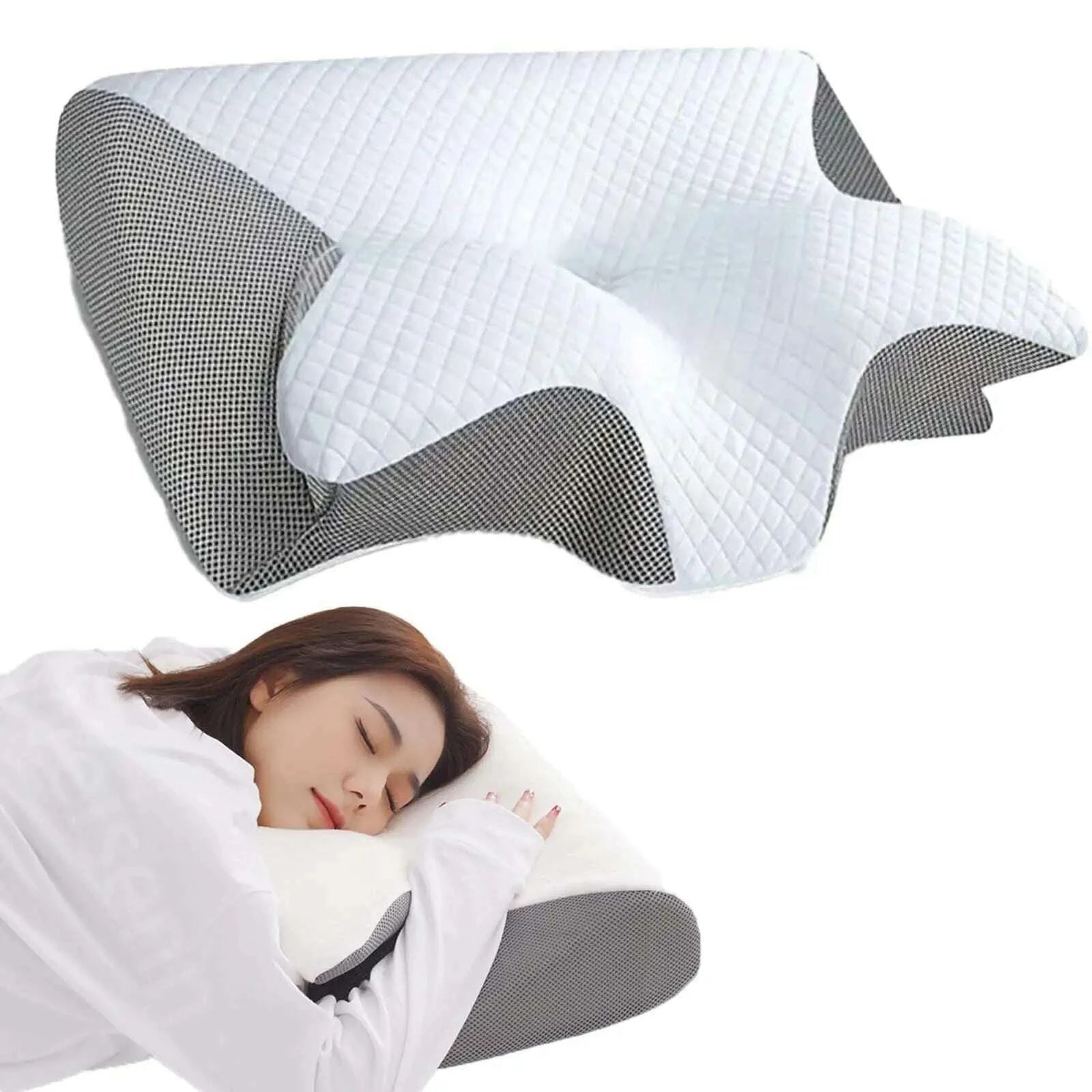 releep-cervical-neck-pillow-neck-pain-relief-adjustable-contour-pillow-for-sleeping-ergonomic-memory-foam-pillow-side-sleeperkimlud-womens-fashion-34604332