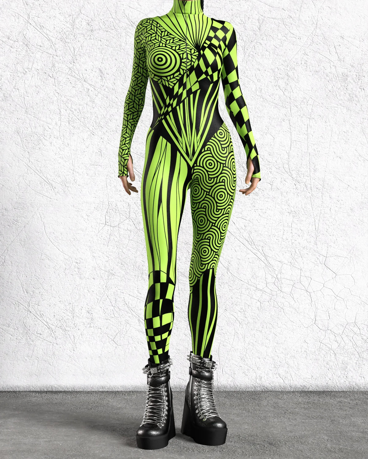 Zentai Suit – 3D Painted Cosplay – Polyester | KIMLUD