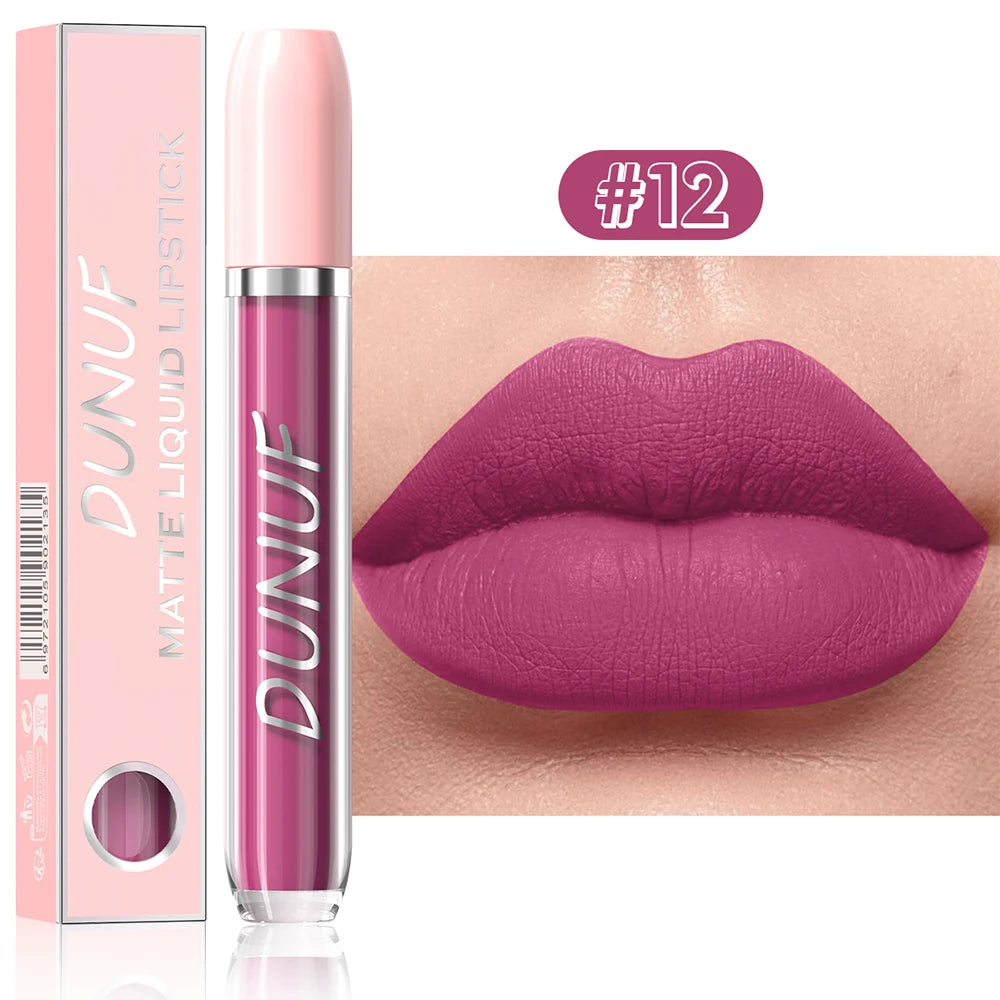 Liquid Lipstick – Long-Lasting – Matte – Sexy Red | KIMLUD