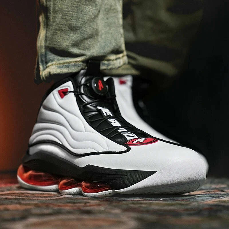 KIMLUD, Men's Basketball Shoes Breathable Cushioning Non-Slip Wearable Runing Shoes Gym Training Athletic Basketball Sneakers for Women, KIMLUD Womens Clothes