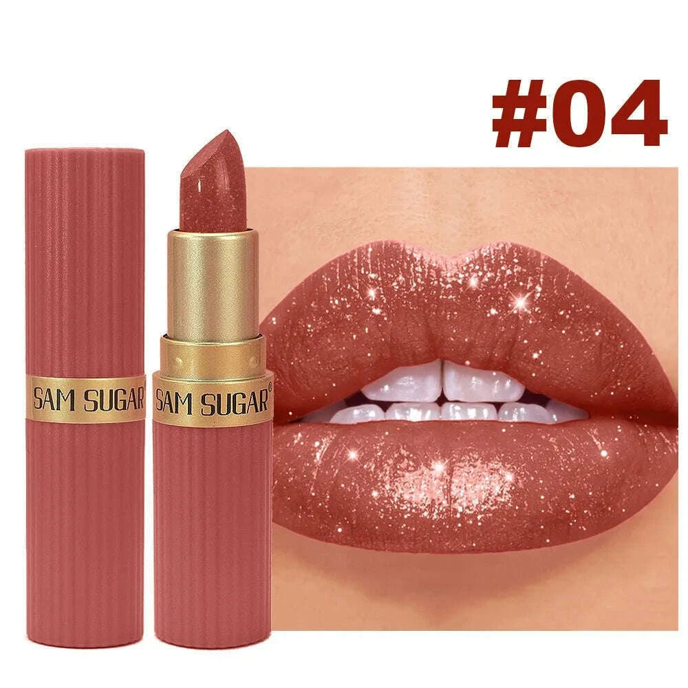 nude-pink-luxurious-metallic-glitter-lipstick-long-lasting-waterproof-non-fade-shimmery-pearl-sparkling-brown-lip-gloss-makeupkimlud-womens-fashion-34622769