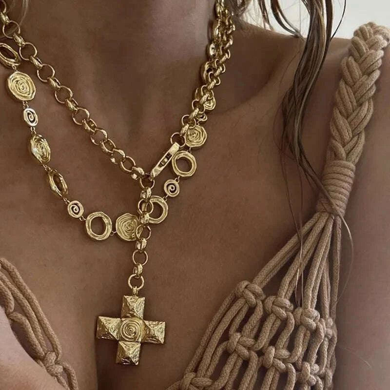 swirling-cross-statement-necklaces-stainless-steel-necklaces-for-women-vintage-chunky-stainless-steel-jewelry-non-tarnish-kimlud-kimlud-33912027