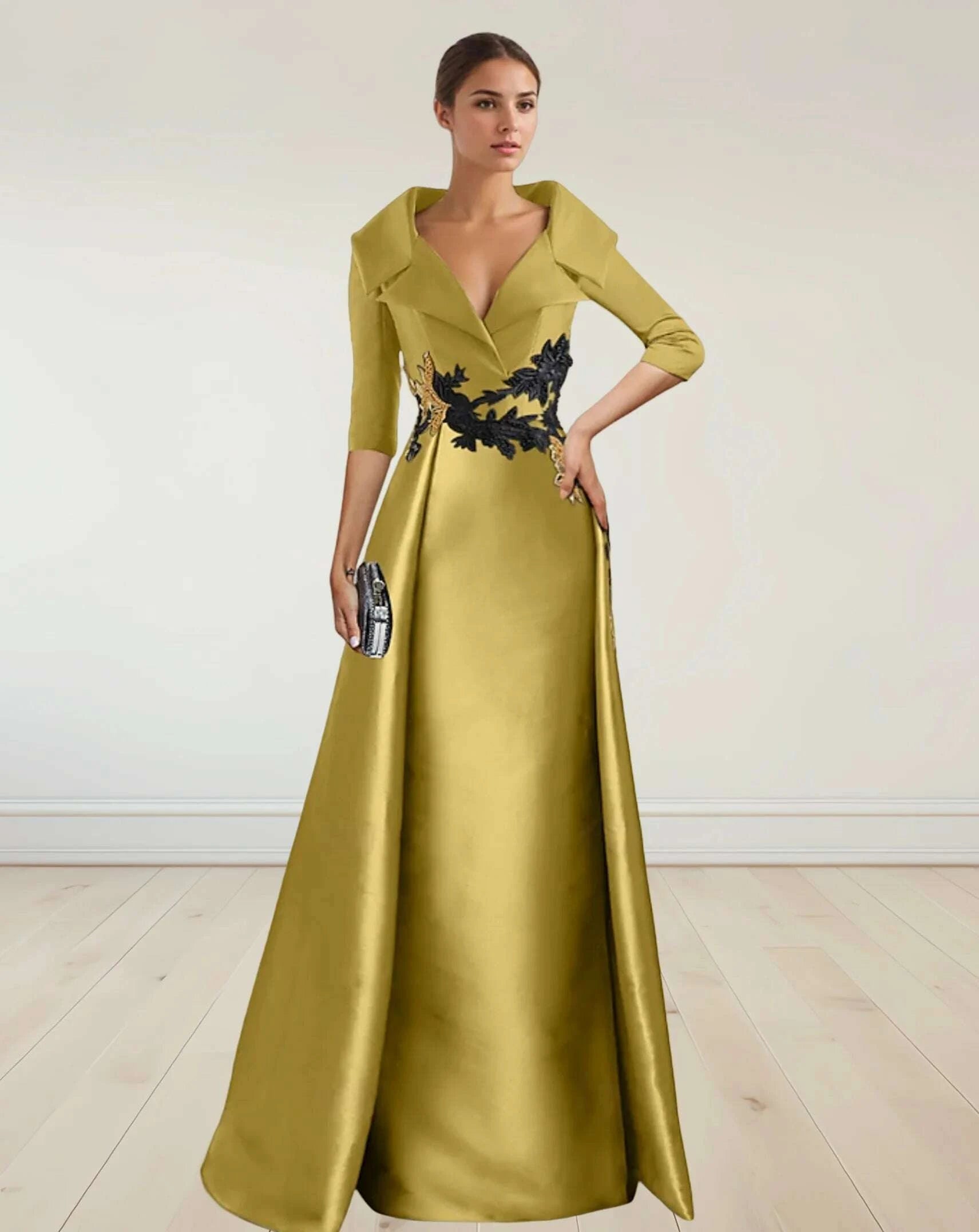 a-line-christmas-vintage-evening-gown-elegant-dress-formal-floor-length-34-length-sleeve-with-appliques-beading-2024kimludkimlud-35572513