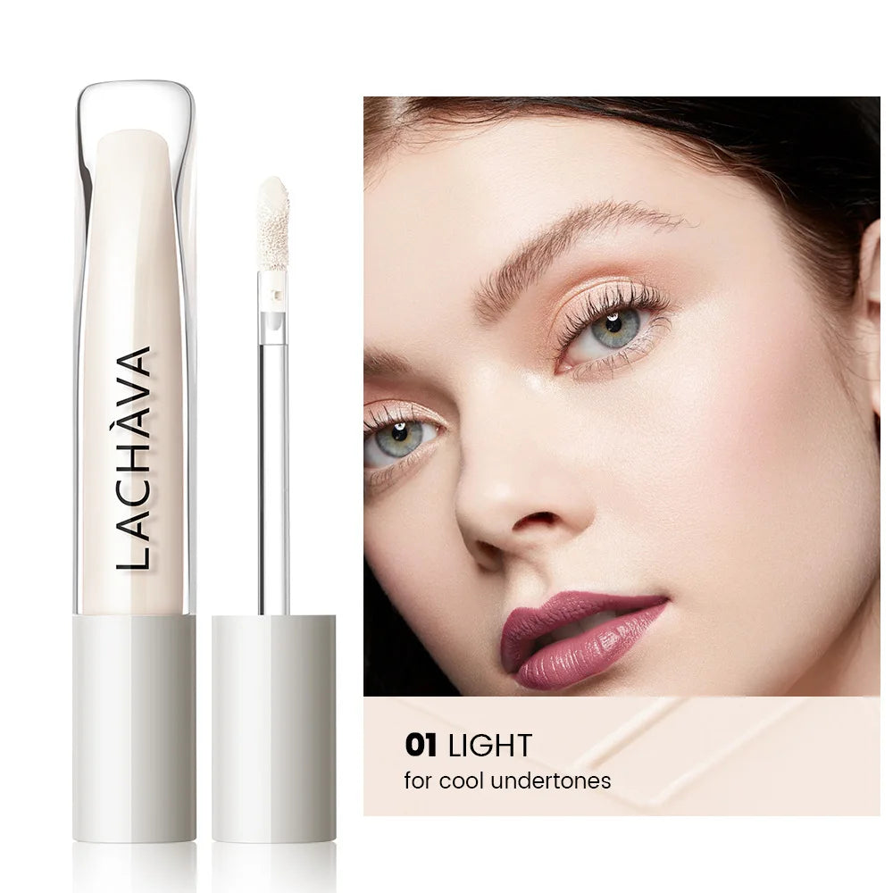 Matte Liquid Concealer High Coverage Waterproof Oil-Control Brighten Under-Eyes — Light Buff | KIMLUD