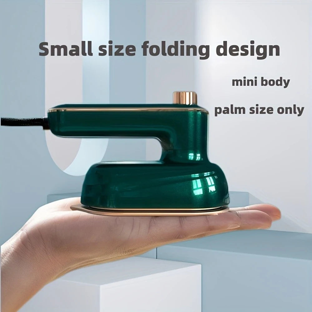 Alloy Body Garment Steamer Handheld Travel — Teal | KIMLUD