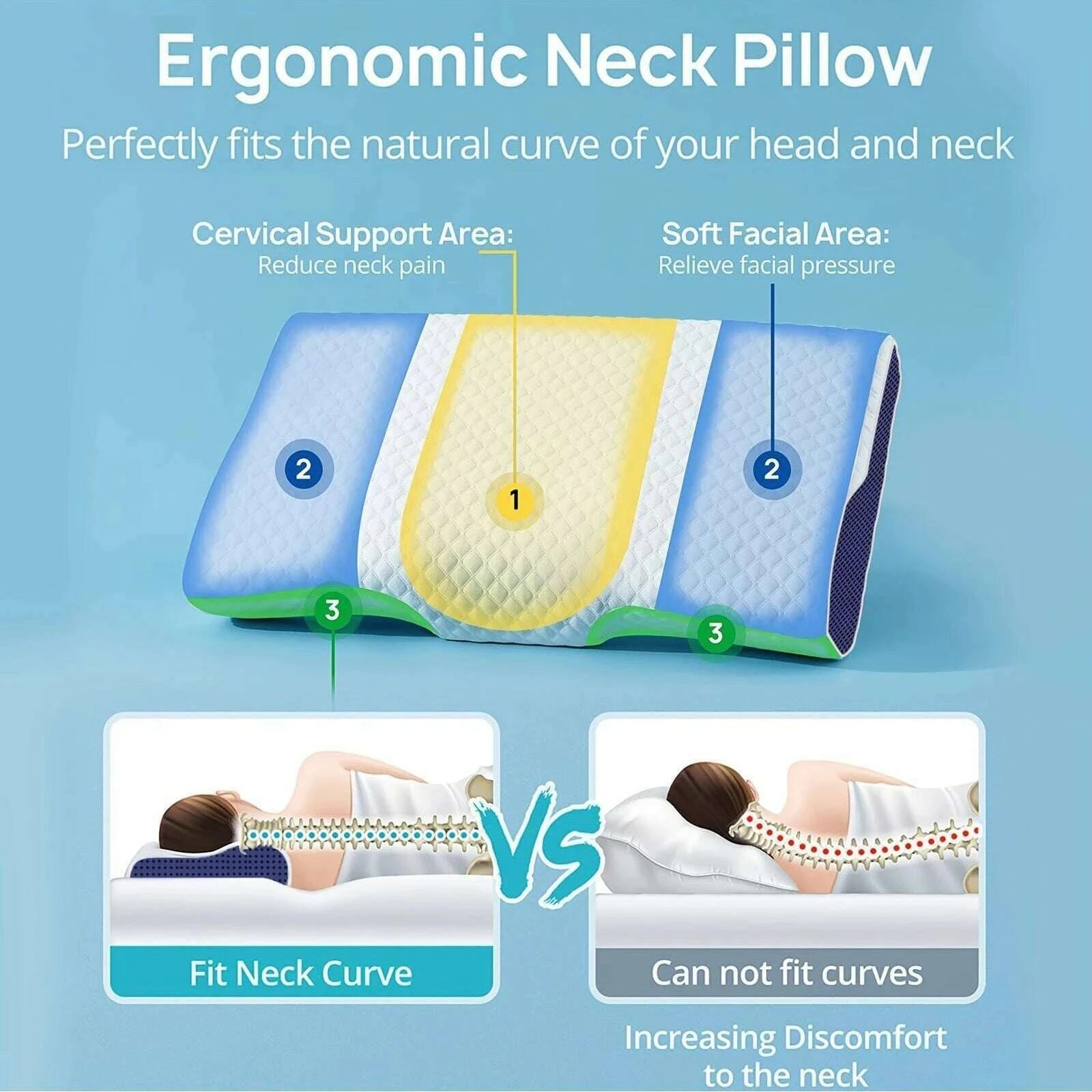 1pc-memory-foam-pillow-sleeping-pillow-for-side-back-and-stomach-sleepers-neck-contoured-support-pillow-improves-sleepkimlud-womens-fashion-34614003
