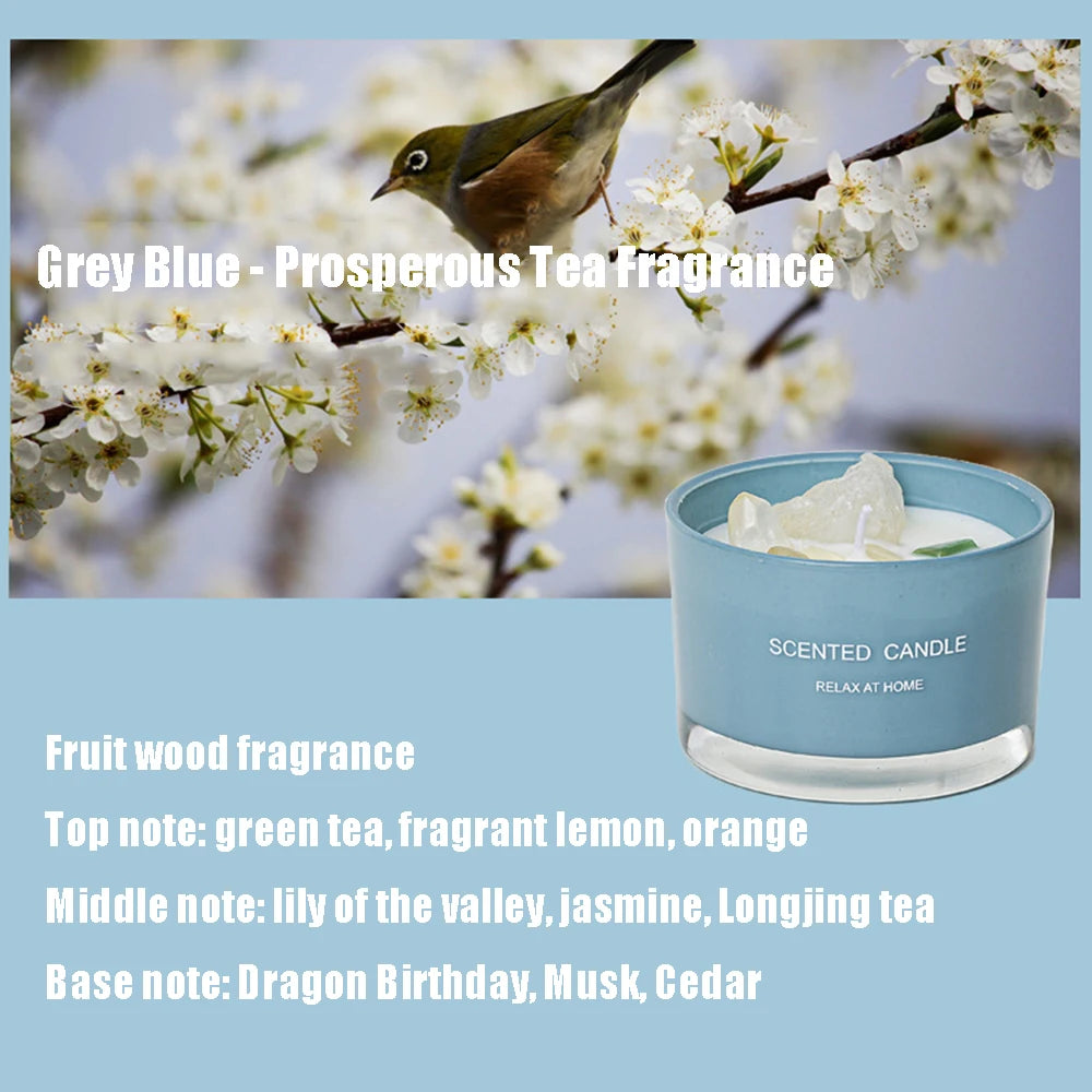 KIMLUD, Scented Wax Candle Smokeless Aromatic Soybean Candles Aromatherapy Wedding Birthday Party Gift 2024 Christmas Home Decoration, KIMLUD Womens Clothes