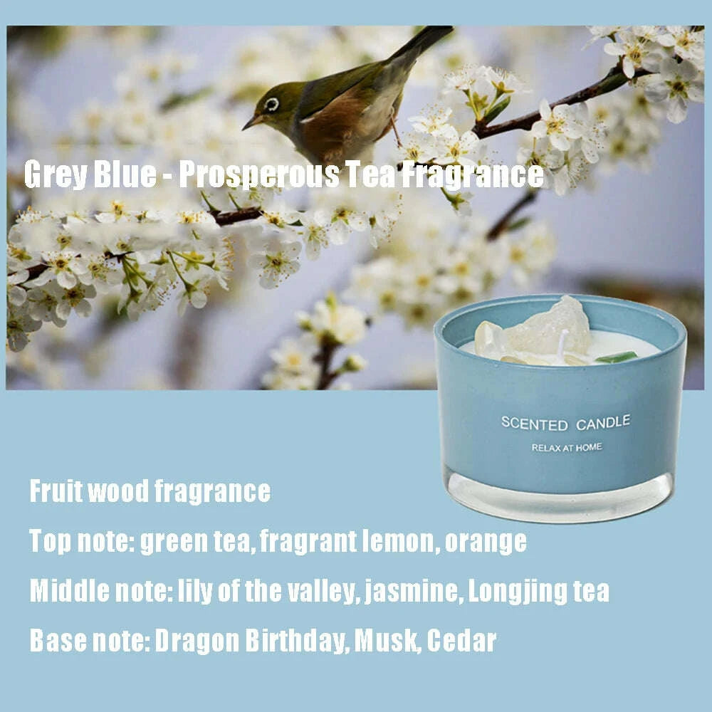 KIMLUD, Scented Wax Candle Smokeless Aromatic Soybean Candles Aromatherapy Wedding Birthday Party Gift 2024 Christmas Home Decoration, KIMLUD Womens Clothes