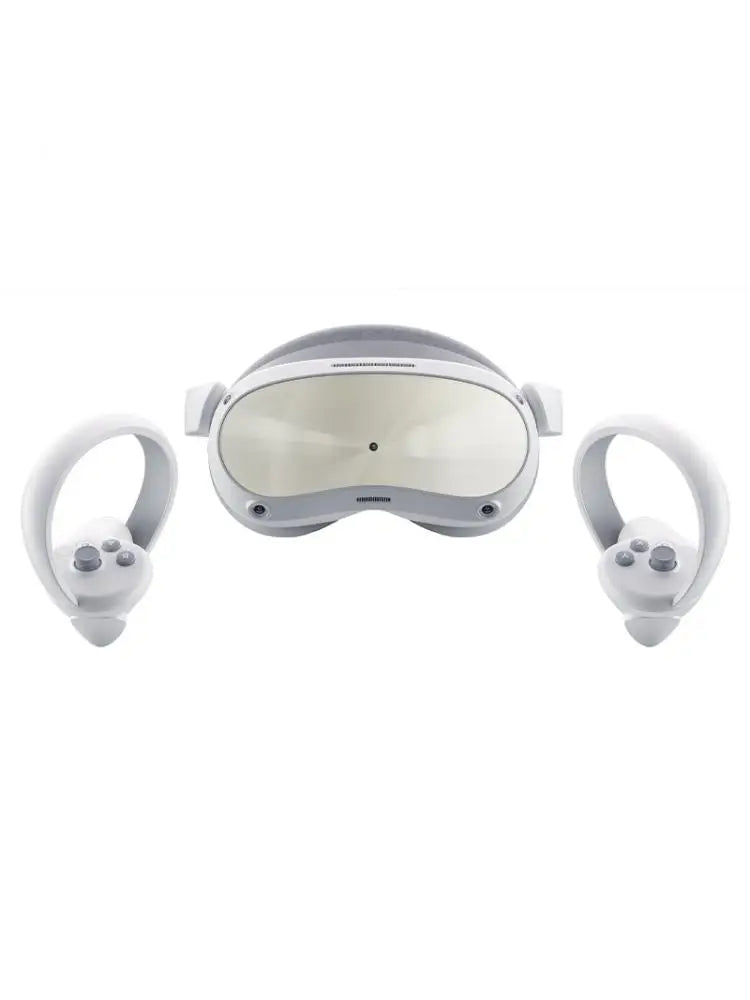 Matte White Plastic VR Headset With Eye Tracking And Facial Expression Capture — White | KIMLUD
