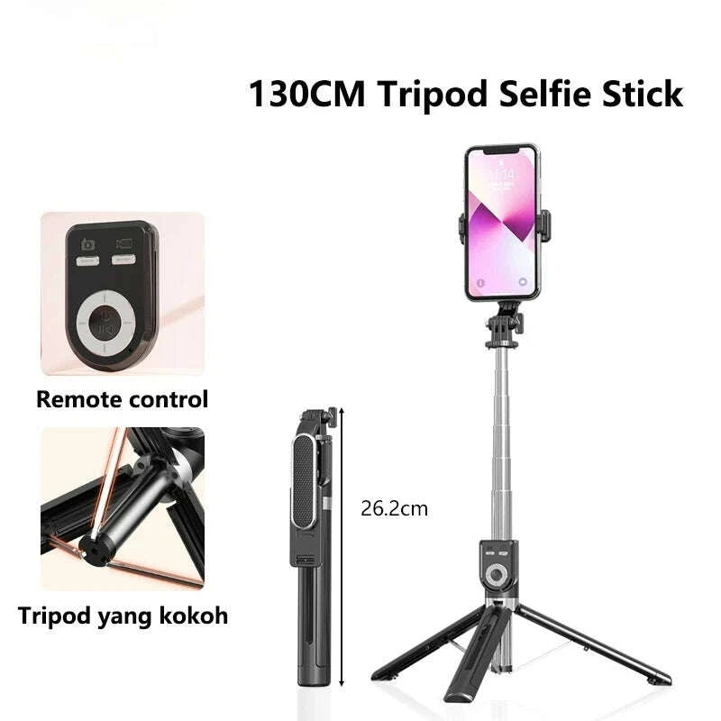 13m-portable-selfie-stick-retractable-tripod-phone-stand-with-dual-fill-lights-360°-rotating-photography-live-streaming-deviceskimludkimlud-35567388