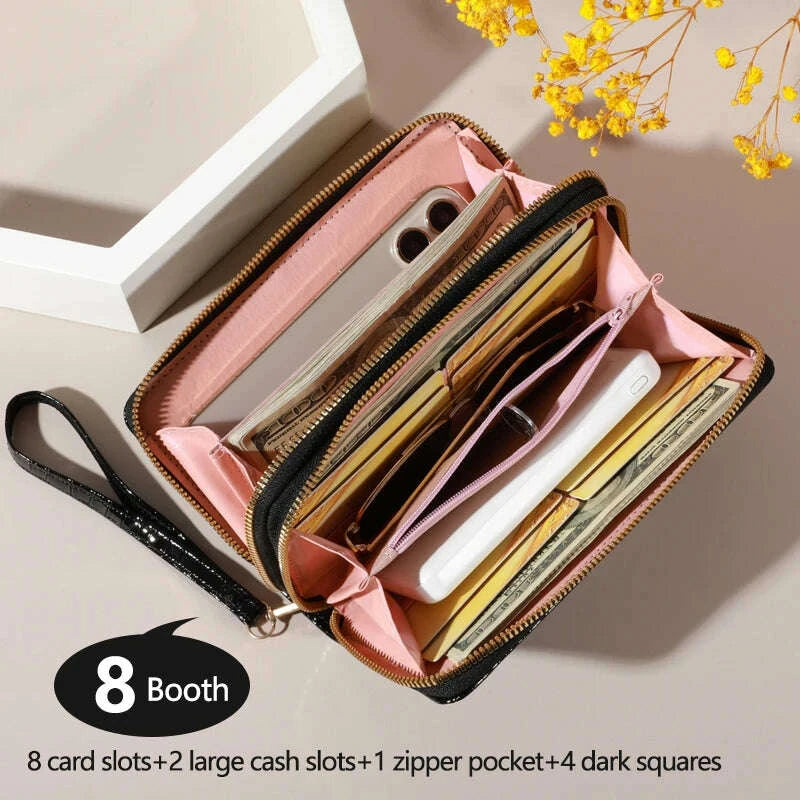 chic-vintage-double-layer-clutch-wallet---retro-zipper-coin-purse-wristlet---fashionable-womens-accessory-with-secure-storagekimludkimlud-35578331