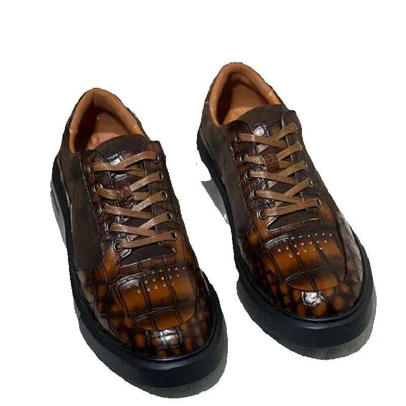 authentic-exotic-crocodile-skin-hand-painted-mens-soft-board-shoes-genuine-real-alligator-leather-male-lace-up-patchwork-flatskimlud-womens-clothes-35079235