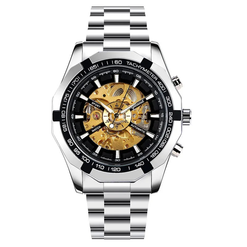 UTHAI M12 Casual and fashionable Men watch, night light automatic mechanical watch, cool clock gift,watches for man